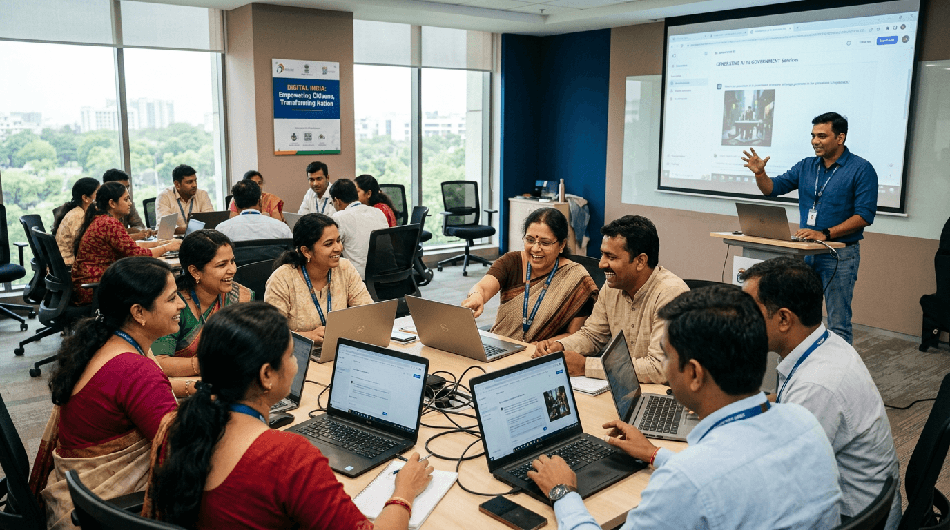 India announces nationwide AI upskilling initiative for public-sector workers