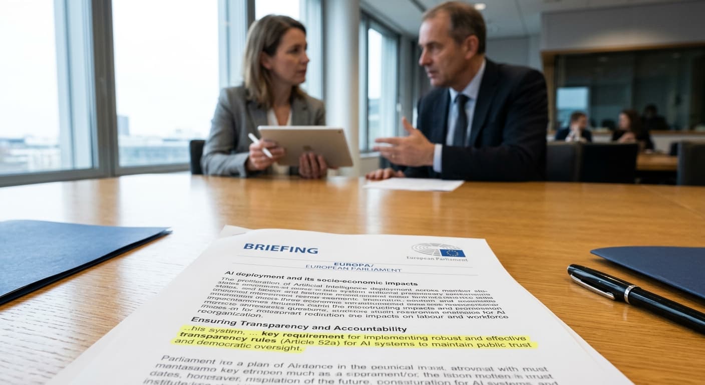 EU lawmakers warn of ‘hidden layoffs’ as companies use AI to reshape white-collar jobs